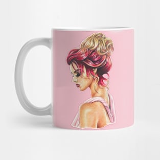 Ombré Sunset Hairstyle Mug